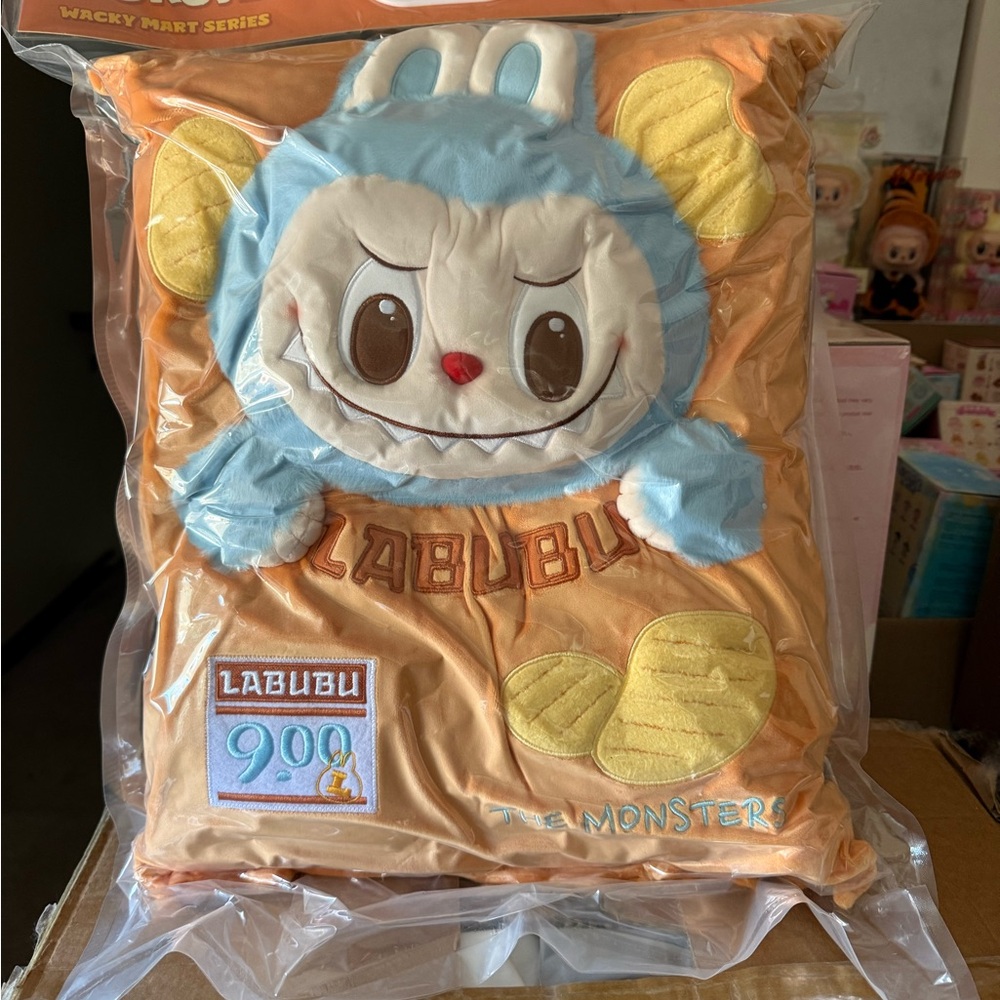 Labubu Monster Plush Pillow